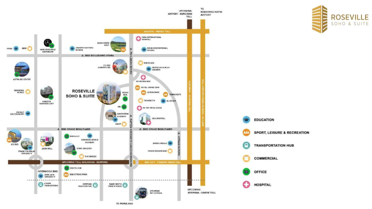 Apartment BSD Serpong - Roseville BSD (3) Apartment BSD Serpong - Roseville BSD (3)